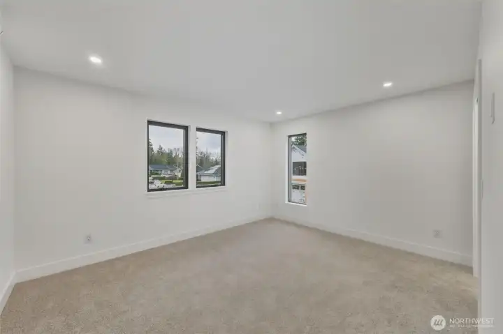 The second upstairs bedroom