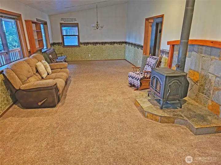 Large family room