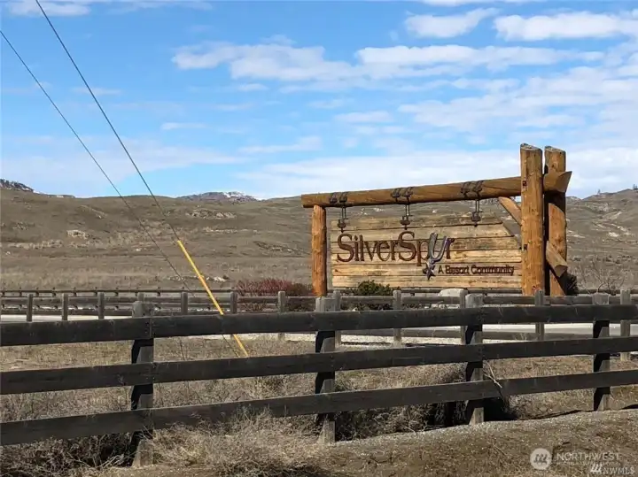 Main entrance to the resort