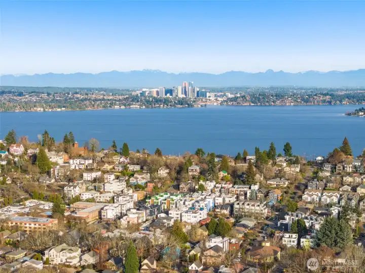 Steps from the water