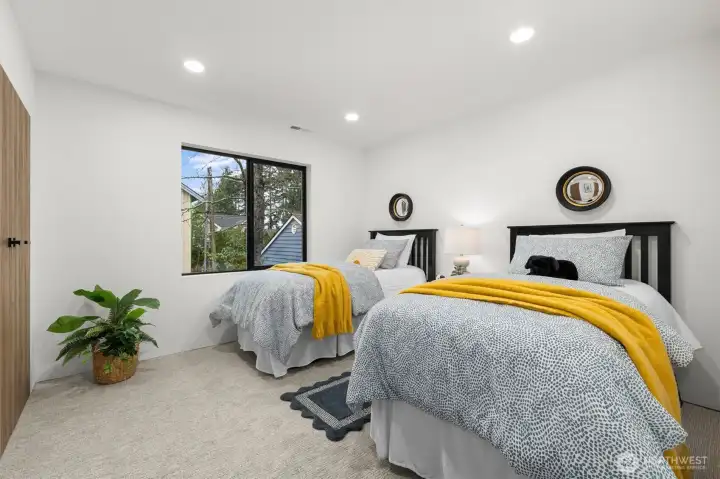 One of four bedrooms on 2nd level.