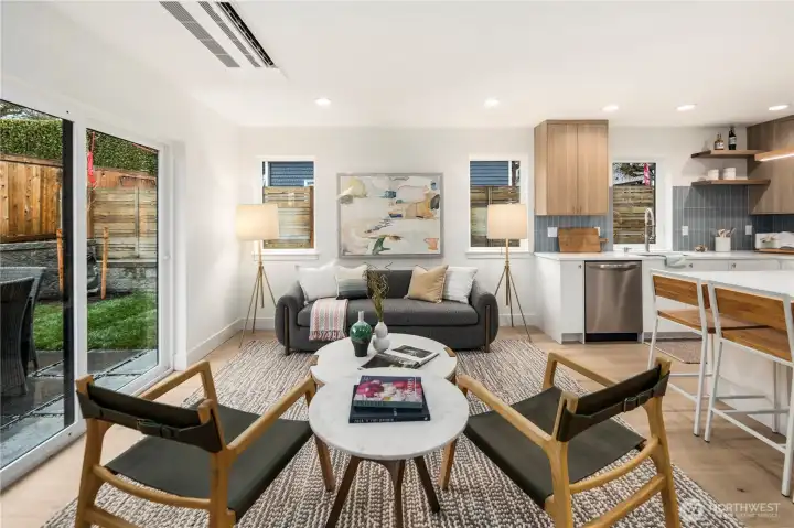 Open concept main floor offers a wide floor plan to accommodate your preferred interior designs