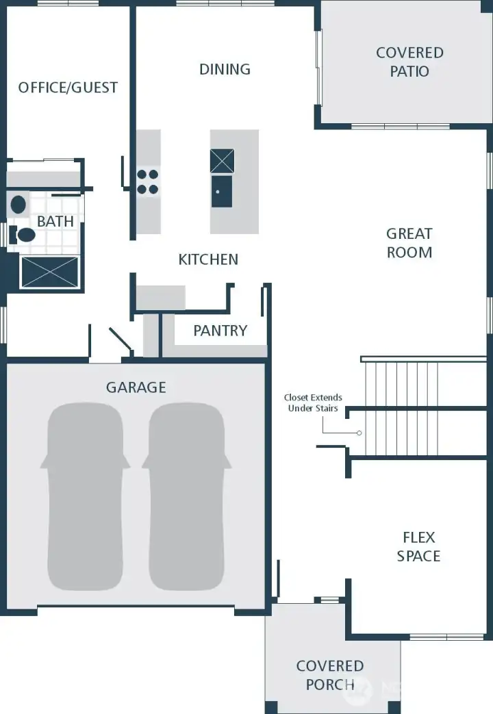 Photographs are for illustrative purposes only. Features, finishes, interior/exterior colors, landscaping and floorplan shown may vary from actual homes built.