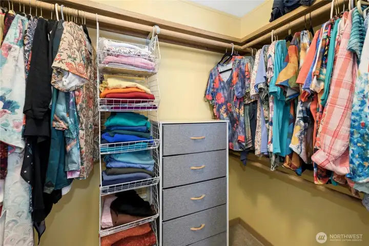 Huge walk-in closet