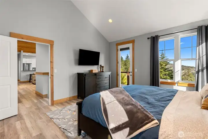 Primary Bedroom with deck access