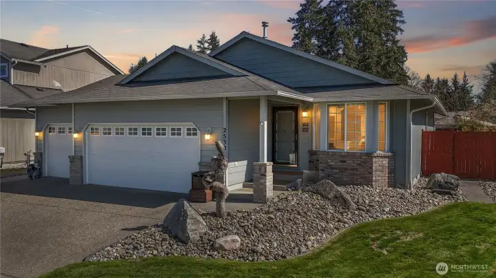 Beautiful landscaping