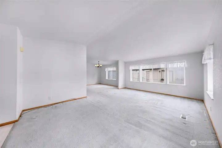 Spacious Living Room