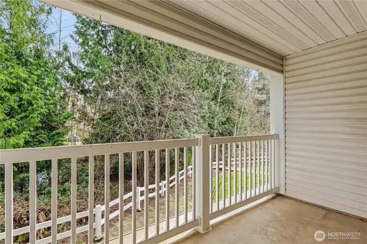 Private deck