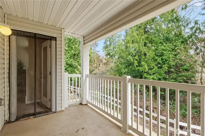 Private deck