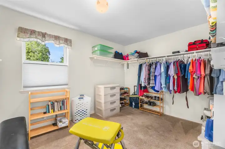 Master Walk-in Closet/Bonus room