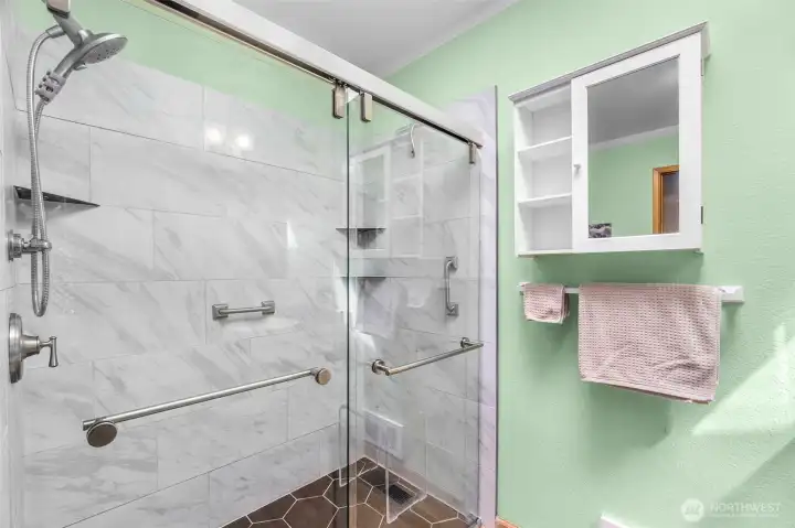 Master Bathroom New Walk-in Shower