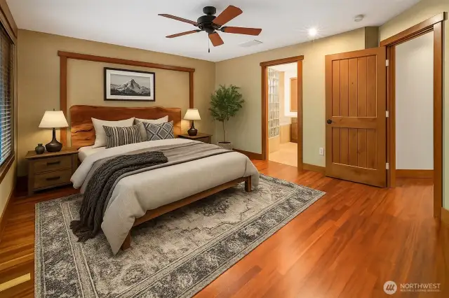 Virtually Stage primary suite