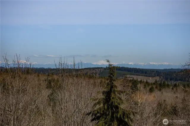 This lovely property enjoys territorial views of the Cascade Mt range, including Mt. Baker and Mt. Rainier.
