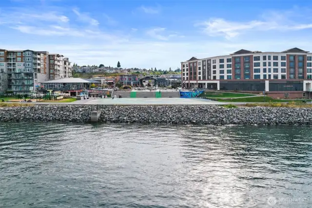 Located in Puget Sound's premier waterfront community