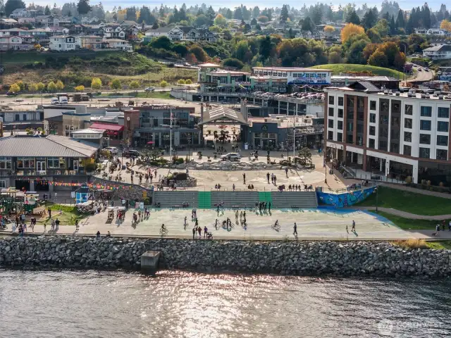 You deserve this waterfront lifestyle at Point Ruston.   When you buy a condo at Point Ruston you buy a new way of life.  Enjoy shopping, dining, movies, public market, special events, and more!