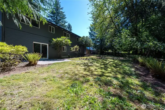 Plenty of Space to Roam in Fenced Backyard