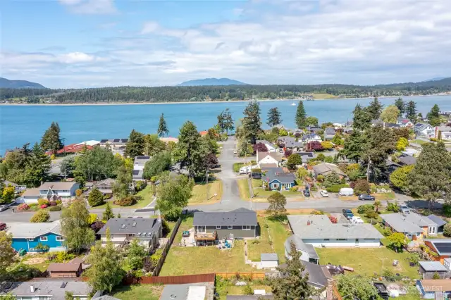 Views of the San Juan Islands, Salish Sea and Guemus Island