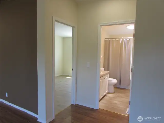 NEW FLOORING THRU-OUT, VYNAL PLANK IN ONE OF THE SPARE BEDROOMS. MAIN BATH W/ SKYLIGHT.