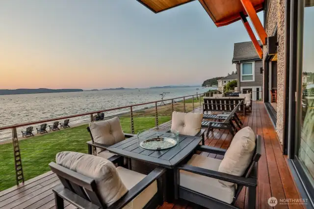 Unobstructed views of Utsalady Bay & Saratoga Passage