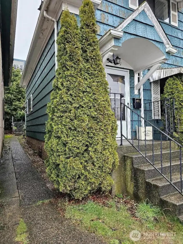 View of north side of home.