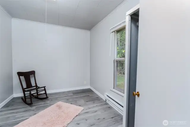 Bedroom or den near the living room