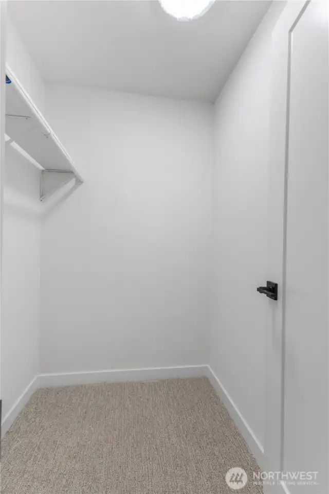 Walk in closet