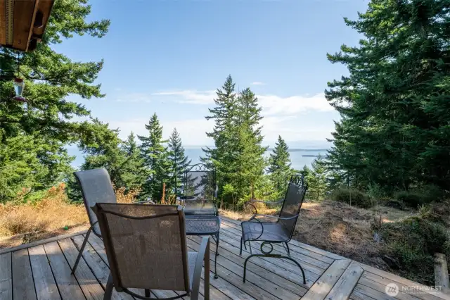 Back deck.