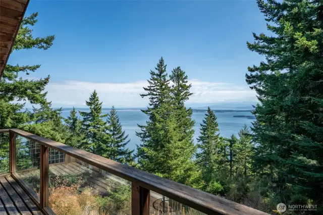View of of Master Bedroom deck.