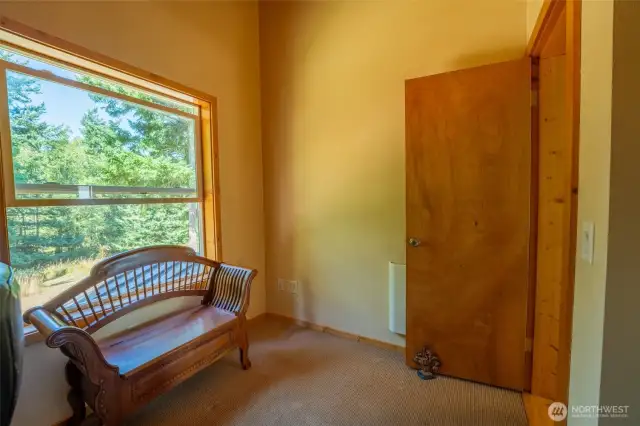 Third Bedroom currently being used as office.