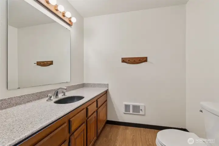 Bathroom 1 off the front entry