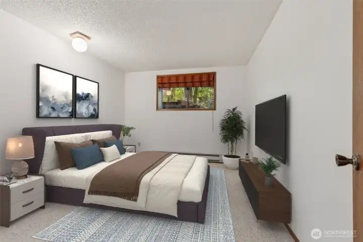 Bed Room 1 with bed set