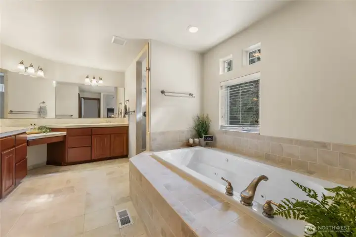 Primary suite bathroom