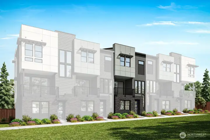 Exterior Rendering (Facade, Ext Colors, Interior Photos & Floor Plans for illustrative purposes only. Actual Facade, Ext Colors, Interiors & Floor Plans may differ.)