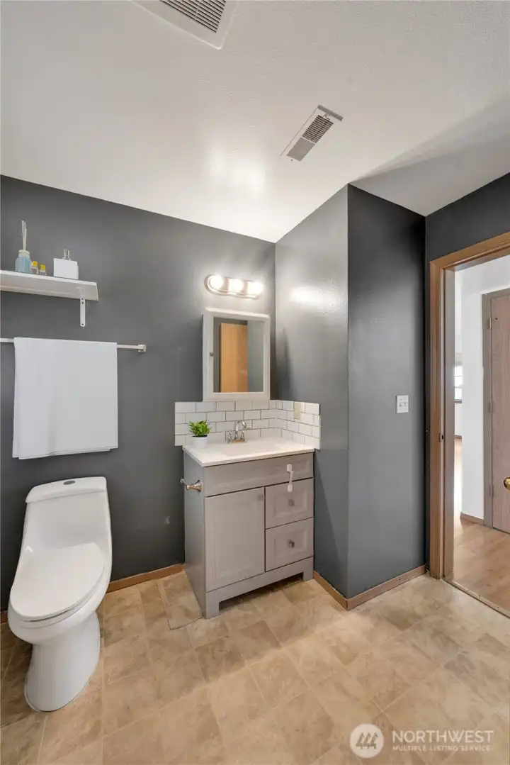 Down stairs bathroom