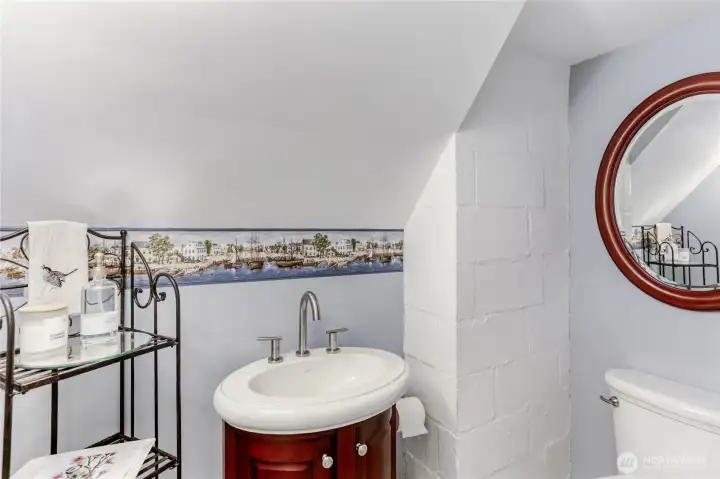 Half bath.