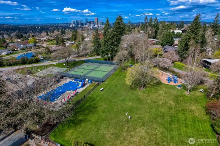 Great neighborhood amenities.