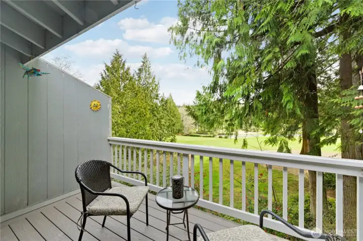 Propane BBQ's are allowed on the deck, and cats and dogs are allowed, too. Overnight guests are welcome, and yours will love the friendly complex, and the wealth of things to do in and around Port Ludlow