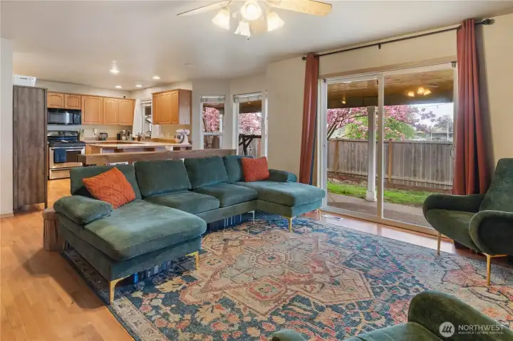 Open Concept to living room