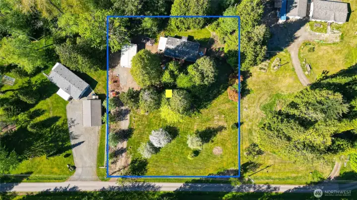 Welcome to 4400 Boone Road. (Property lines are approximate).