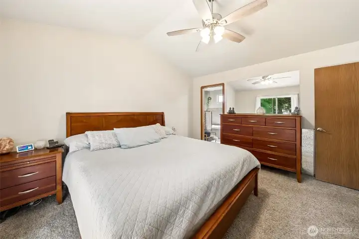 Another view of the Primary bedroom