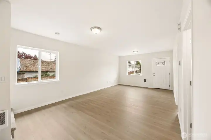 Living and Dining Room (main level)