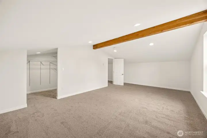 Primary Bedroom with Walk-in Closet