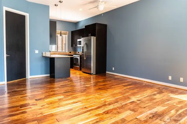 Livingroom and Kitchen