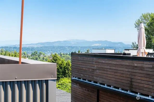 View of Cascade Mountains