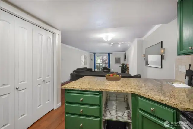 Kitchen & Living Room