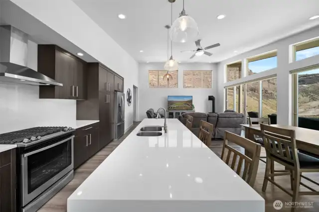 Chefs Kitchen, Custom Cabinetry, Stainless Appliances