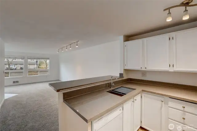 Kitchen (Facing East/South)