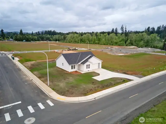 Corner lot!