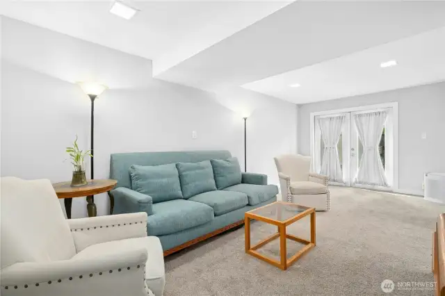 With pullout couch, could be excellent guest space.