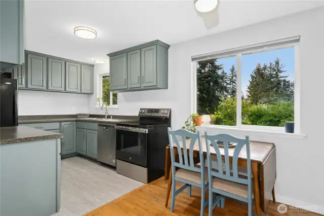 How will you set your table in this dining space?